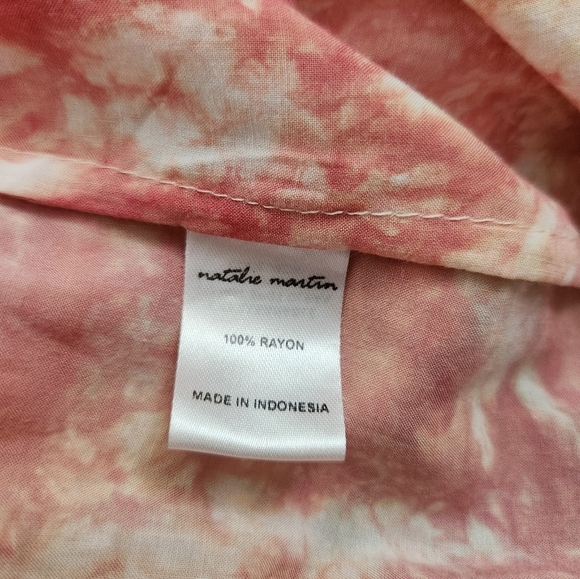 Natalie Martin January Maxi Dress In Sunset Tie Dye Medium - Picture 6 of 6